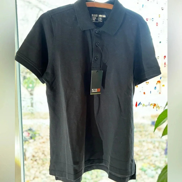 5.11 Tactical WOMEN’S PERFORMANCE SHORT SLEEVE POLO Black 2 Small, 1 Med NWT - Picture 5 of 8